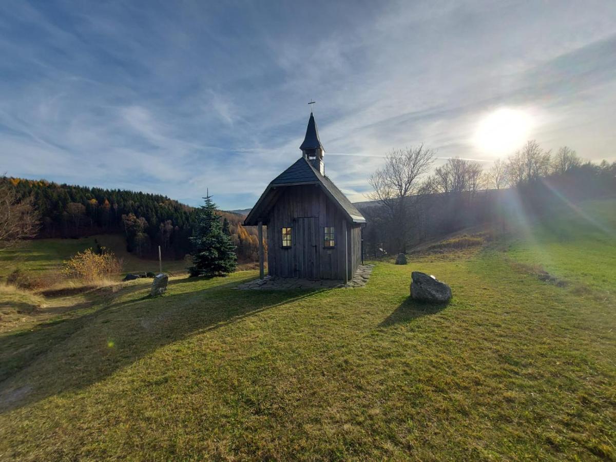 Ferienhaus Erzgebirge "An Der Trebe" Mit Kamin Und Sauna Neuhausen  Eksteriør billede