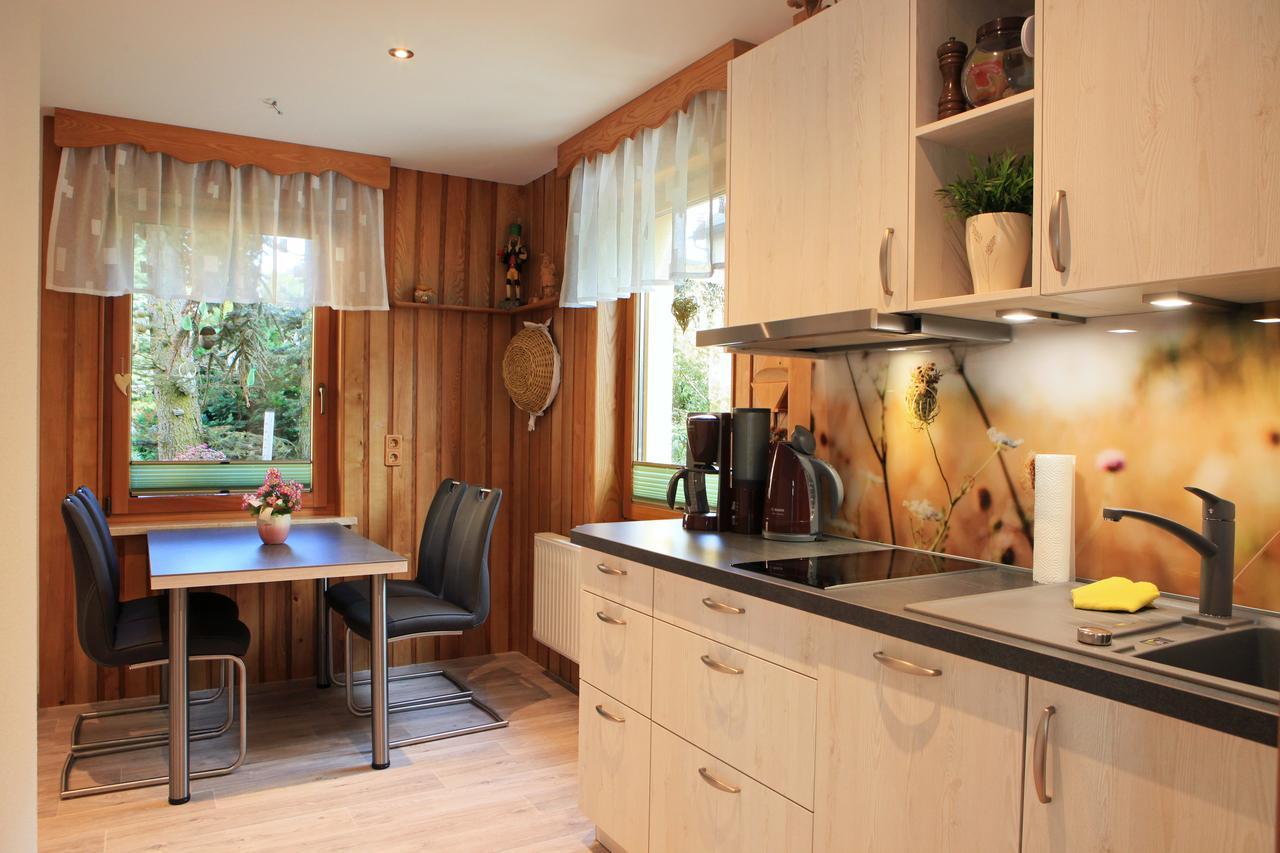 Ferienhaus Erzgebirge "An Der Trebe" Mit Kamin Und Sauna Neuhausen  Eksteriør billede